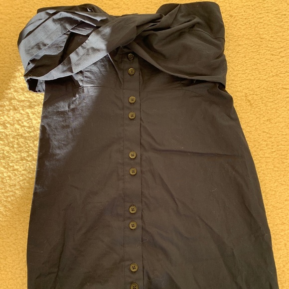 Strapless poplin tube top - Picture 3 of 4